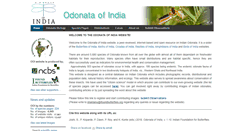 Desktop Screenshot of indianodonata.org